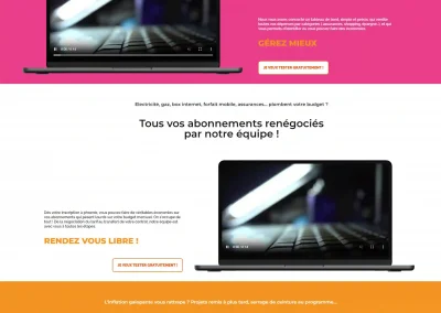 Refonte du site SmartPush – prototypage